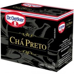 Chá Dr. Oetker 18g Preto..............