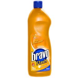 Cera Líquida Bravo 750ml Flash Amarelo........