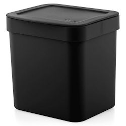 Lixeira Martiplast 2,5l Preto.
