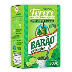 Tererê Barão 500g Menta E Limão Extra Forte.