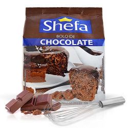 Mistura Para Bolo Shefa 400g Chocolate.