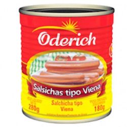 Salsicha Oderich 160g Frango Caldo Temperado, Vs, Sp.