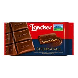 Chocolate Loacker 87g Cremkakao.