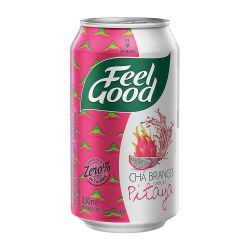 Chá Feel Good 330ml Branco Lata C/ Pitaya...