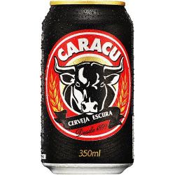 Cerveja Caracu 350ml Lata Escura Forte........