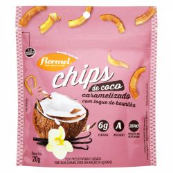 Chips Flormel 20g Coco Caramelizado.