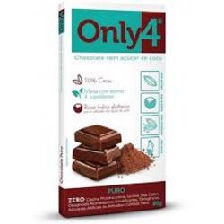 Chocolate Only4  80g 70% Cacau Puro...