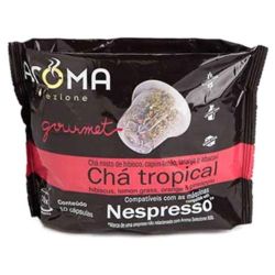 Cápsulas Chá Aroma Seleziona 25g Hibisco Tropical.