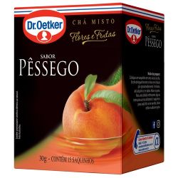 Chá Oetker 30g Misto Flores&frutas Pêssego..............