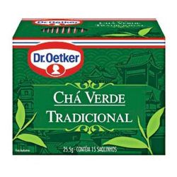 Chá Dr. Oetker 22,5g Verde Tradicional..............