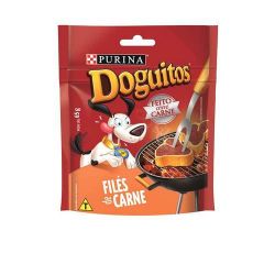 Alimento Para Cães Doguitos 65g Rodizio Filé De Carne...