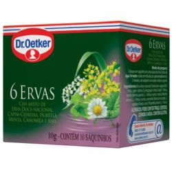Chá Dr. Oetker 10g Misto 6 Ervas..............