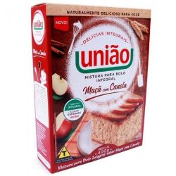 Mistura P/bolo União 400g Integral Maça C/canela...