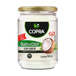 Óleo De Coco Copra 500ml Sem Sabor...