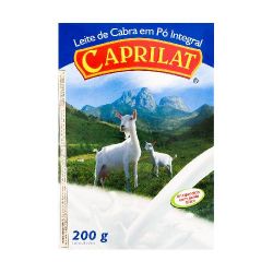 Leite Em Pó Cabra Caprilat 200g Integral..............