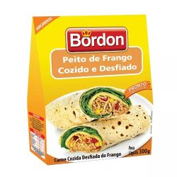 Frango Bordon 300g Desfiado, Vs, Sp...