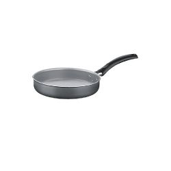 Frigideira Tramontina 22cm Reta Alumínio Cinza.