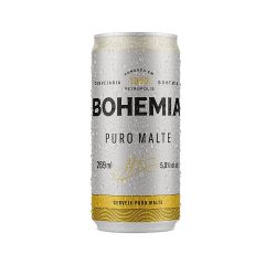 Cerveja Bohemia 269ml Lata.