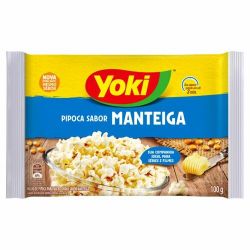 Pipoca Microondas Yoki 100g Manteiga............................develop........