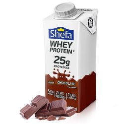 Bebida Láctea Shefa 250ml Whey Protein Chocolate, Vd.
