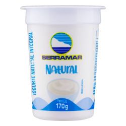Iogurte Serramar 170g Integral Natural, Vd...