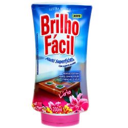 Lustra Móveis Casa K&m 200ml Brilho Fácil Lírio.