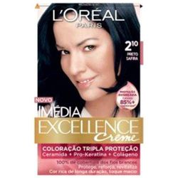 Tintura Imédia Excellence Creme 210 Preto Safira........