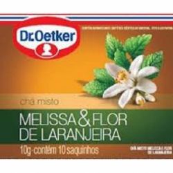 Chá Dr. Oetker 10g Misto Melissa E Flor De Laranja..............