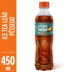 Chá Leão 450ml Fuza Ice Tea Pêssego.