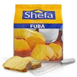Mistura Para Bolo Shefa 400g Fubá.