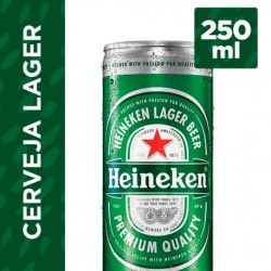 Cerveja Heineken 250ml Lata