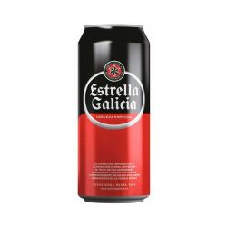 Cerveja Estrella Galicia 473ml Lata.