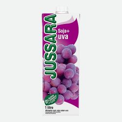 Alimento Soja Jussara 1l Uva.