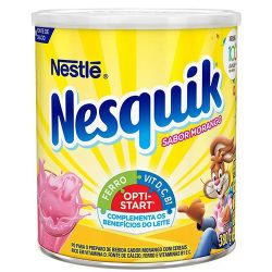 Achocolatado Nestle 380g Nesquik Morango.................