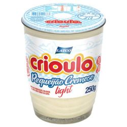 Requeijão Crioulo 250g Light, Vs, Sp........