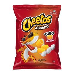 Salgadinho Cheetos 47g Tubo
 Cheddar...