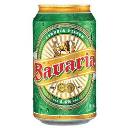 Cerveja Bavaria 350ml Lata Pilsen........
