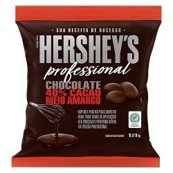 Chocolate Hersheys 1,01kg Em Moedas 40% Meio Amarg.