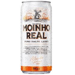 Cerveja Moinho Real 350ml Puro Malte Lata Sleek.