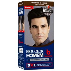Tonalizante Biocolor Homem Castanho Medio........
