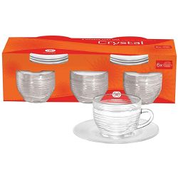 Conjunto De Xícara Wheaton 12peças Com Pires.