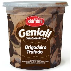 Sorvete Skimoni 1,8l Genialli Brigradeiro Trufado, Vs, Sp...