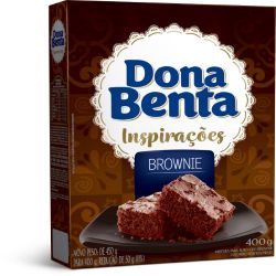 Mistura Para Bolo Dona Benta 400g Brownie.