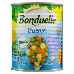 Seleta Conserva Bonduelle 200g Suave Ervilha........