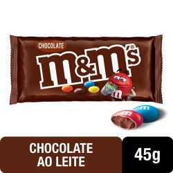 Chocolate M&m 45g Chocolate Ao Leite...