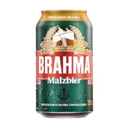 Cerveja Brahma 350ml Lata Escura Malzbier