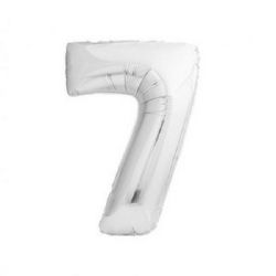 Balao Valves Metalizado Prata N°7.