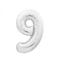 Balao Valves Metalizado Prata N°9.