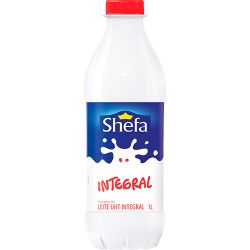 Leite Shefa 1l Garrafa Integral.................
