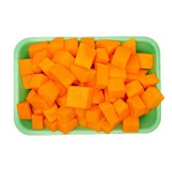 Abobora Madura Descascada Bandeja 1 Kg, Sp, Ud........